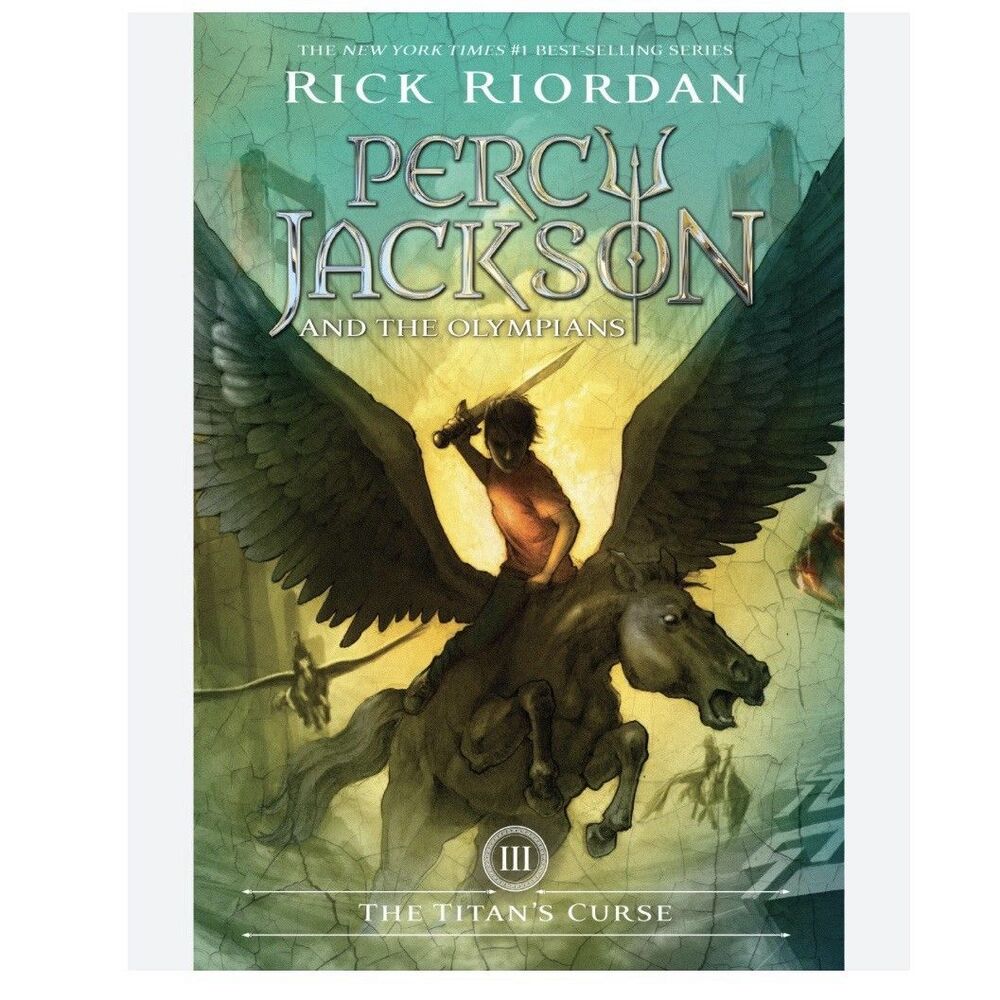 4/$25 Percy Jackson and the Olympians, Book Three: the Titan's Curse